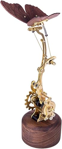 Miniatura 8 de Rompecabezas de metal 3D dinámicos con diseño de mariposa voladora, rompecabezas punk 3D, regalos de cumpleaños de Navidad para niños y adultos