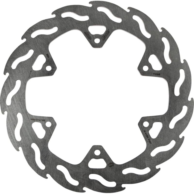 Moto Master Disco Freno Moto Flame Fixed Posteriore per un raffreddamento ottimale e resistenza - spessore 4 mm