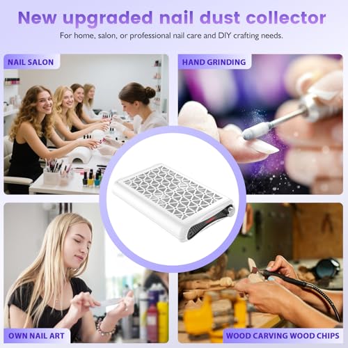 Professional Nail Dust Collector miniatura 7