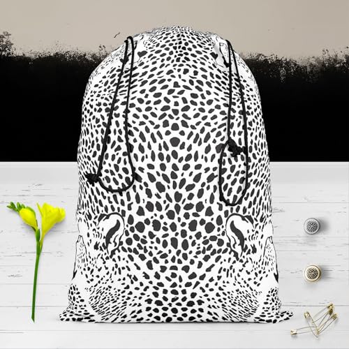 Image of ArtzFolio Cheetah | Reusable Sack Bag | Bag for Gym, Storage, Vegetable & Travel