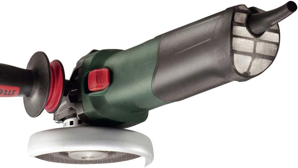 Metabo - WEV15-125 - 5" Variable Speed Angle Grinder - 2, 800-11, 000 Rpm - 13.5 Amp W/Electronics, Lock-On (600468420 15-125 Quick), Professional Angle Grinders
