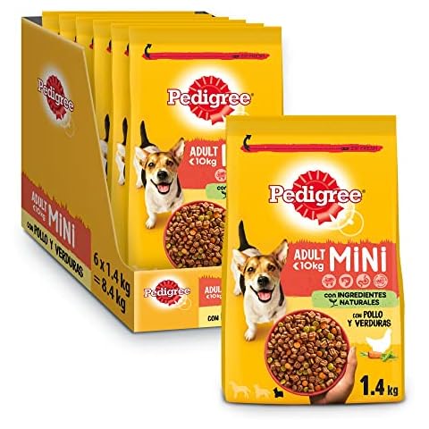 Pedigree Pienso para Perros Adultos Mini Sabor Pollo y Verduras Cover