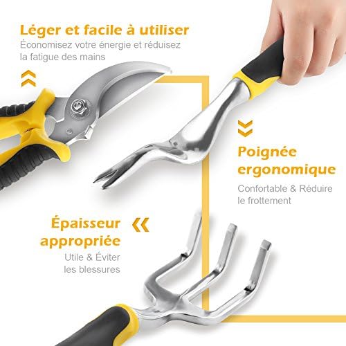 5. Un ensemble d'outils adapté aux jardiniers débutants et expérimentés