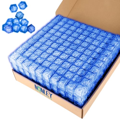 500 Cubos de Hielo con Luz LED Azul para Bebidas miniatura 1