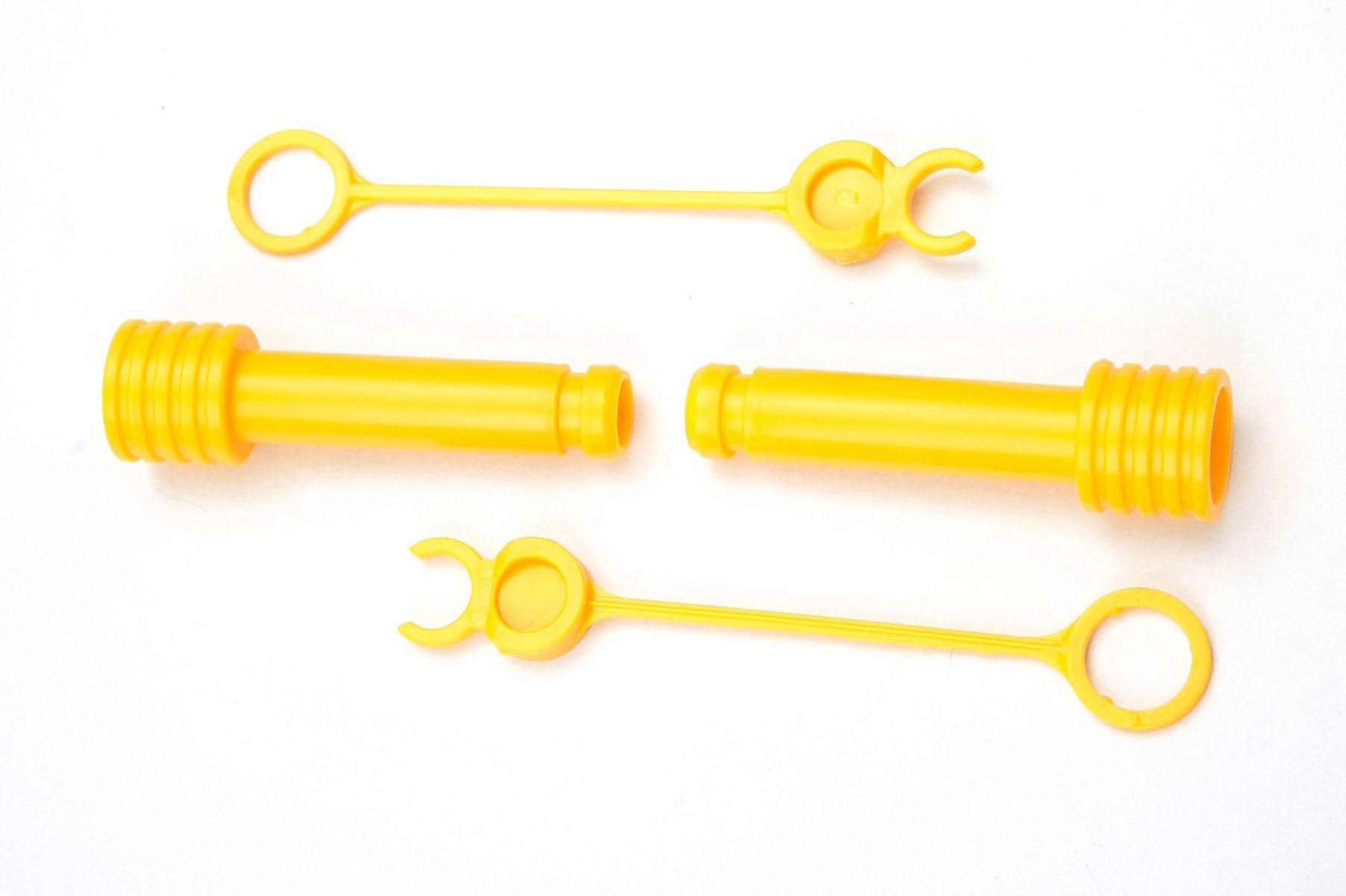 Rolly Toys Zestaw części zamiennych, 2 bolce i 2 klamry, żółty, akcesoria do Rolly Toys Trailer i Trac Lader X59901700000