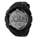 Carlien Military多機能手首デジタルLEDクォーツ時計防水電子スポーツ腕時計