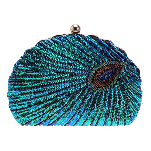 Pochette de soirée femme verte : finis les sacs lourds en mariage