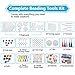 30,000 pcs Fuse Beads Kit 30 Colors 5MM for Kids, Including 10 Ironing Papers,48 Patterns, 7 Clear Pegboards, Tweezers, Perler Beads Compatible Kit