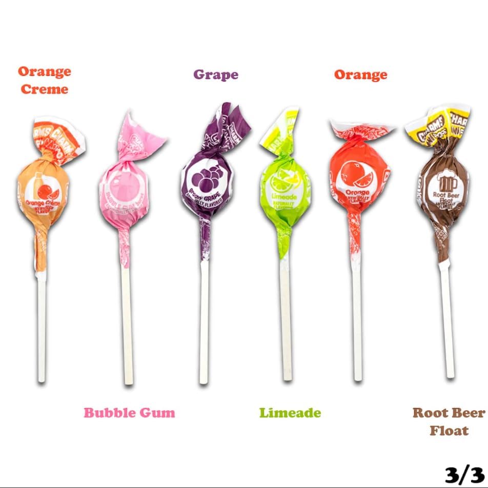 Charms Mini Pops Lollipops, Assorted Flavors, 400 Count (Pack of 1) - image 5