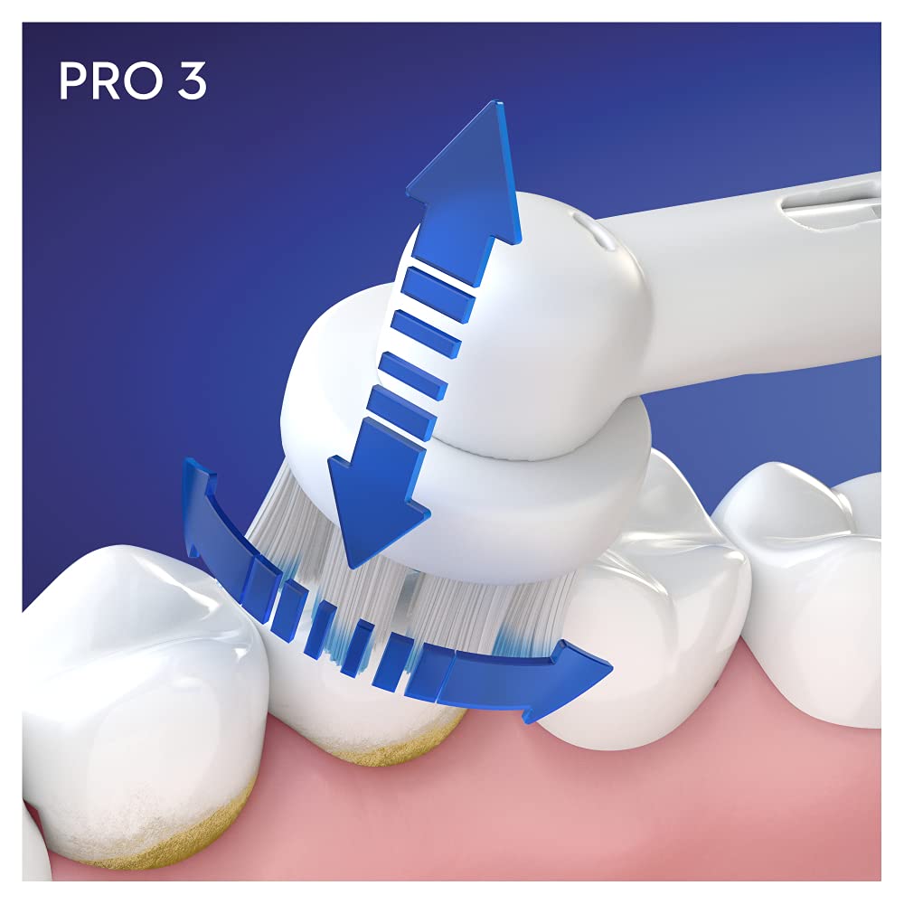 Oral-B Pro 3 3000 Sensitive Clean, Schwarz, 1 stück (1er Pack)