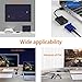 ZHIYUEN® HDMI to VGA Cable Adapter Converter 15 Pin d Sub, HDMI Gold Male to VGA Female Connector Cord for Laptop Computer Connect to Monitor, Apply to PC, MAC, PS4, Projector etc…
