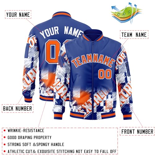 Custom Fashion Varsity Jacket Letterman Baseball Bomber Coats Stitched Letters Number Logo for Men Women Youth3