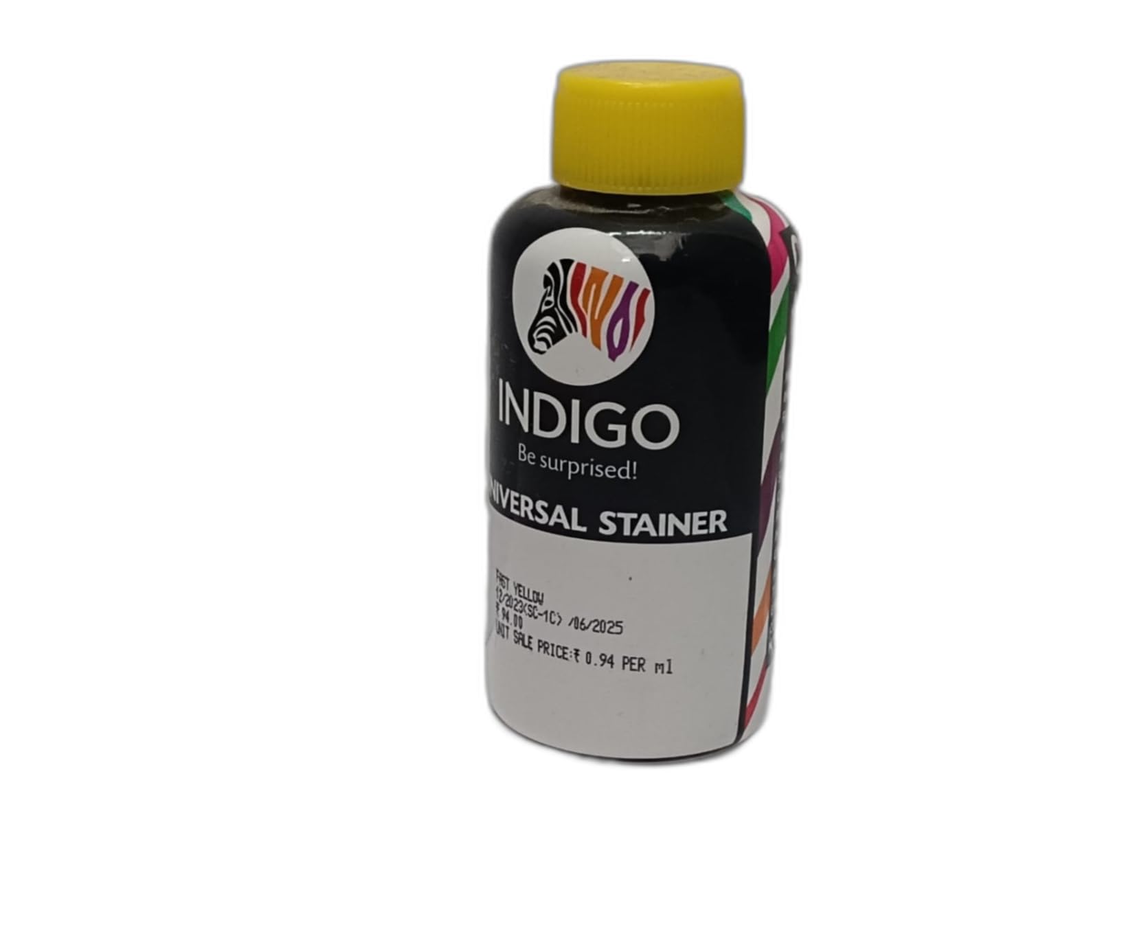 Universal Stainer for Wall Paint Concentrated Stainer Used to Create a Wide Range of Shades Custom Shades Stain 100ml Bottle | Yellow