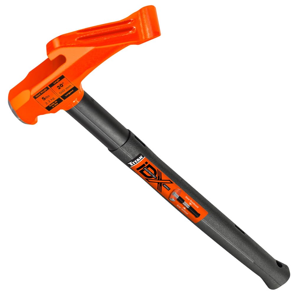Amazon.com: Titan iDX 63625 5lb Tire Bead Breaker Hammer with 20