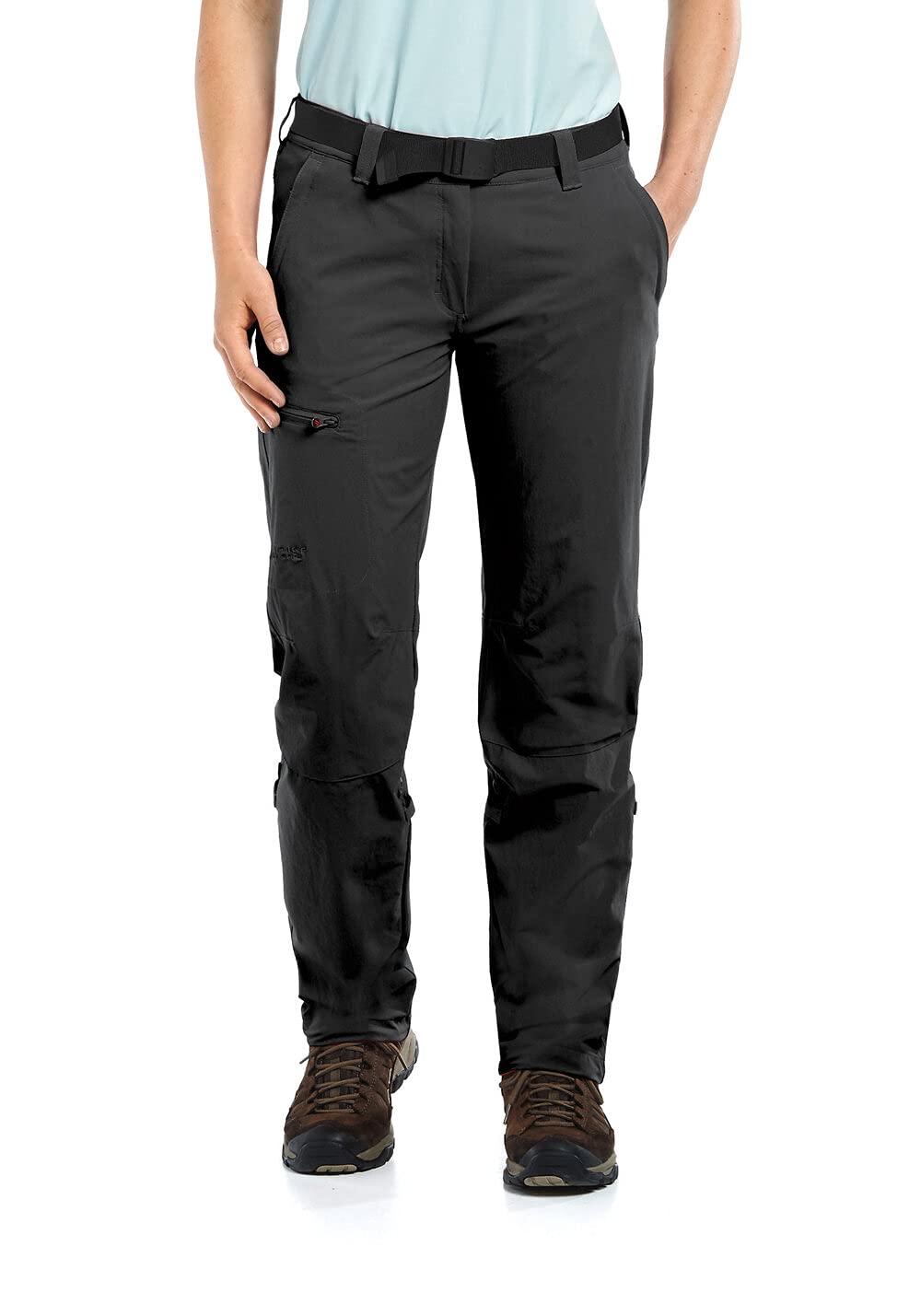 maier sportsLulaka Women's Outdoor Trousers, Functional Hiking Trousers, Breathable Trekking Trousers with Rollup Function