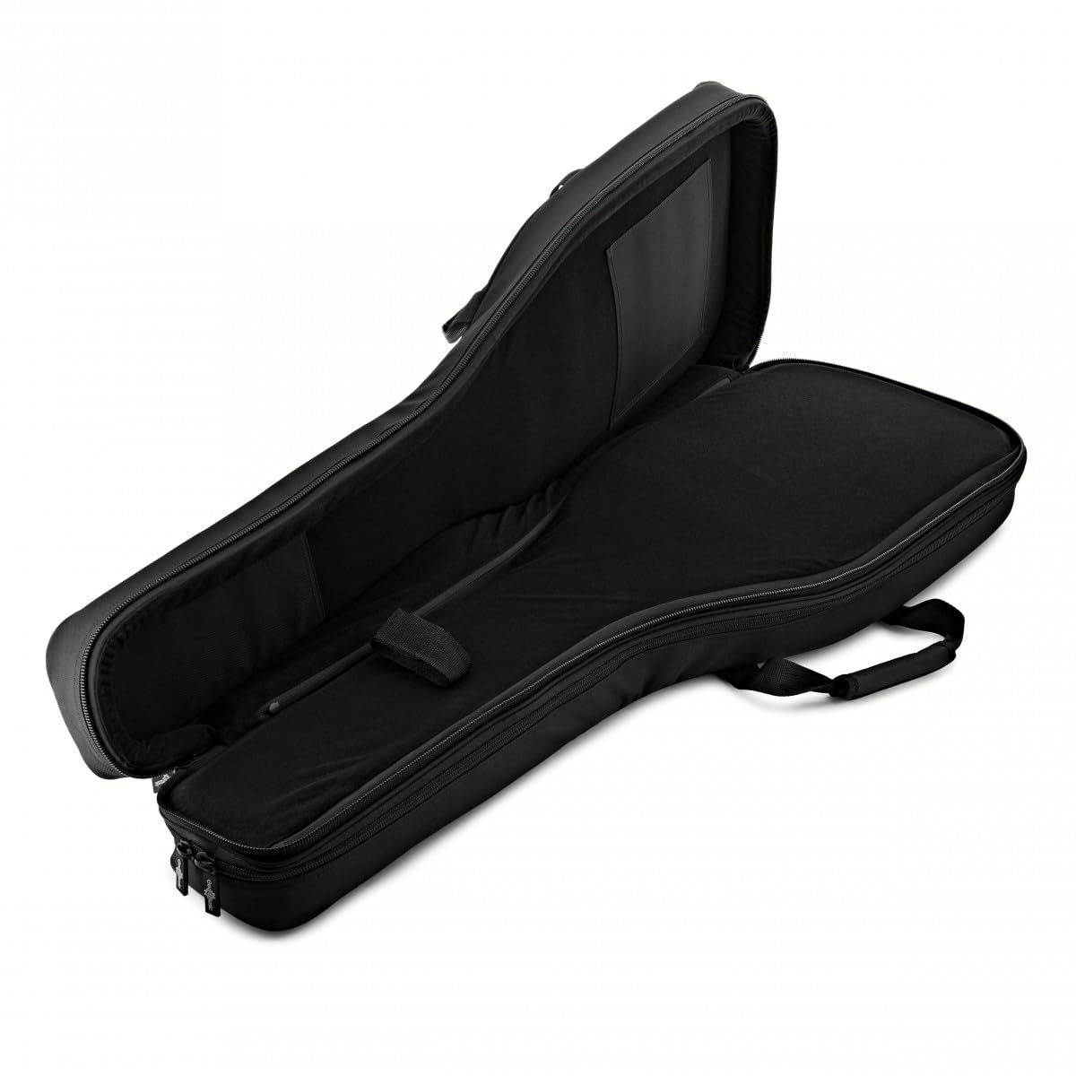gear4music Funda de Guitarra Eléctrica Doble | Transporta dos guitarras a la vez, acolchado de 15mm con separador interno, asa de transporte y correas
