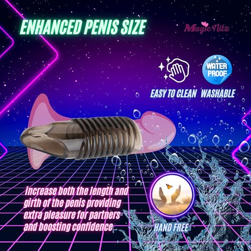 Fundas para pene texturizadas Bumpy Ride en noches íntimas y silenciosas 4