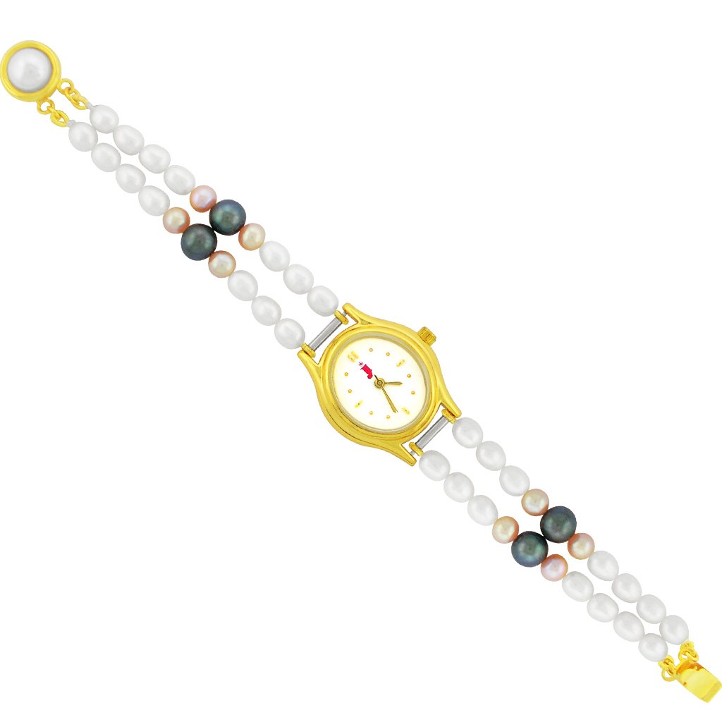 Sri Jagdamba Pearls Dealer Love Treasure Pearl Watch for Women (B00EL8UGOC) Amazon Price History, Amazon Price Tracker