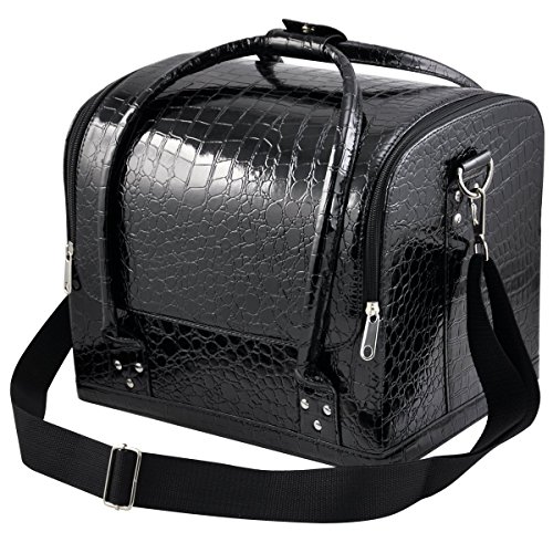 Preisvergleich Produktbild Beauty Case Make-up-Kosmetik Box, PU-Leder, einfaches tragen