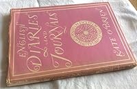 English diaries and journals / Kate O'Brien ; with 8 plates in colour and 19 illustrations in black & white. [Britain in Pictures series] B00V6WZWB8 Book Cover