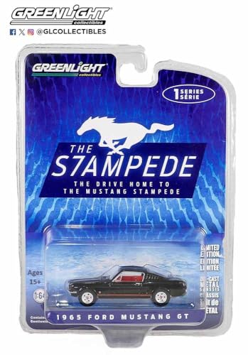 Greenlight 1965 Mustang GT 1:64 Diecast miniatura 3
