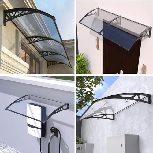 Auvent extérieur polycarbonate de qualité supérieure pour fenêtre