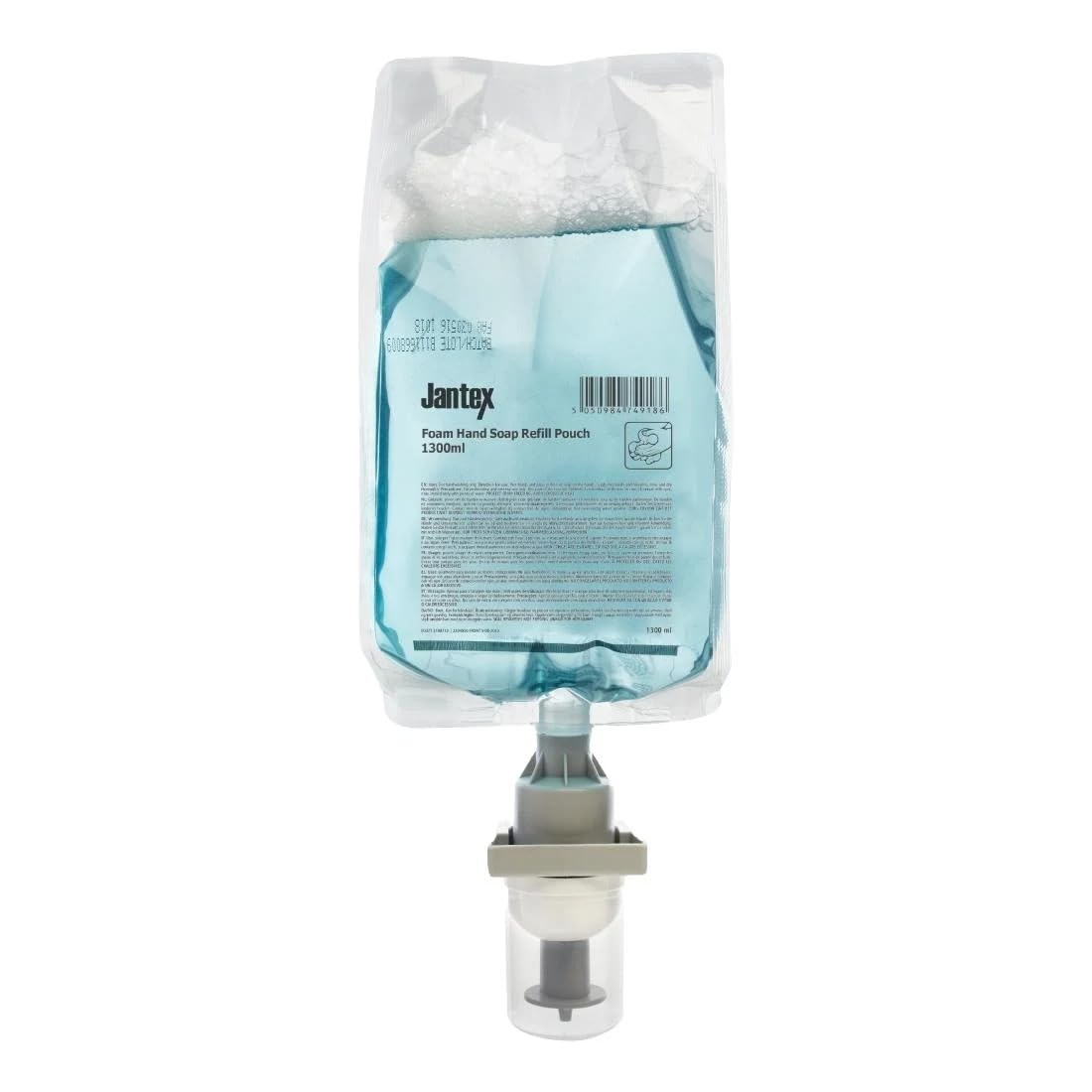 Jantex Blue Foam Hand Soap Refill Pouch 1300Ml