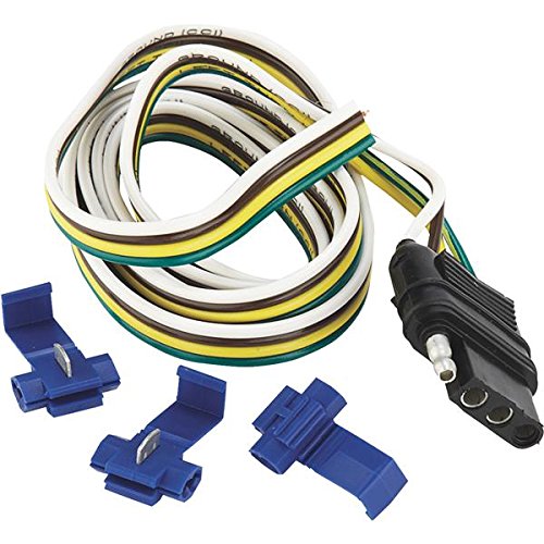 4-Wire Flat Vehicle End Wiring Connector