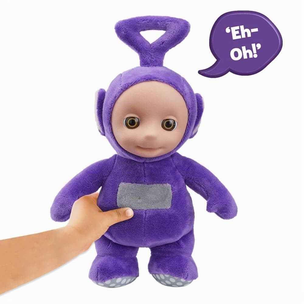 Teletubbies Character UK 8 inch Talking Tinky Winky Soft Toy