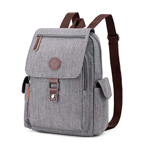 TOKSHOP Mochila Feminina Pequena de Lona Premium Resistente Bolsa de Ombro