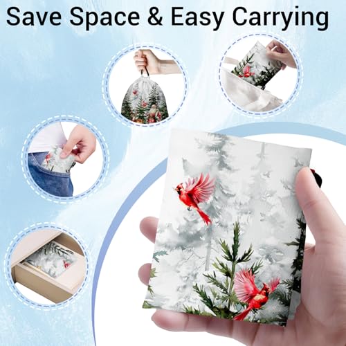 Image of Santa Claus Gymnastics Grip Bags Small Drawstring Gym Bag