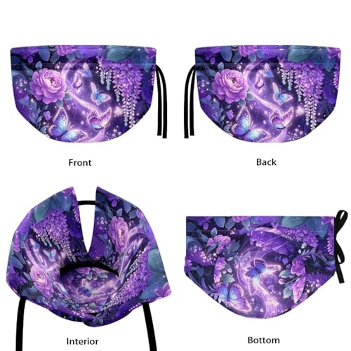Image of Tea Cozy for Teapot Insulated Butterfly Flower Print Tea Kettle Dust Cover Keep Warm Portable Teapot Cozy Kitchen Accessory Soft Teapot Dust Protector for Kitchen Home Decor