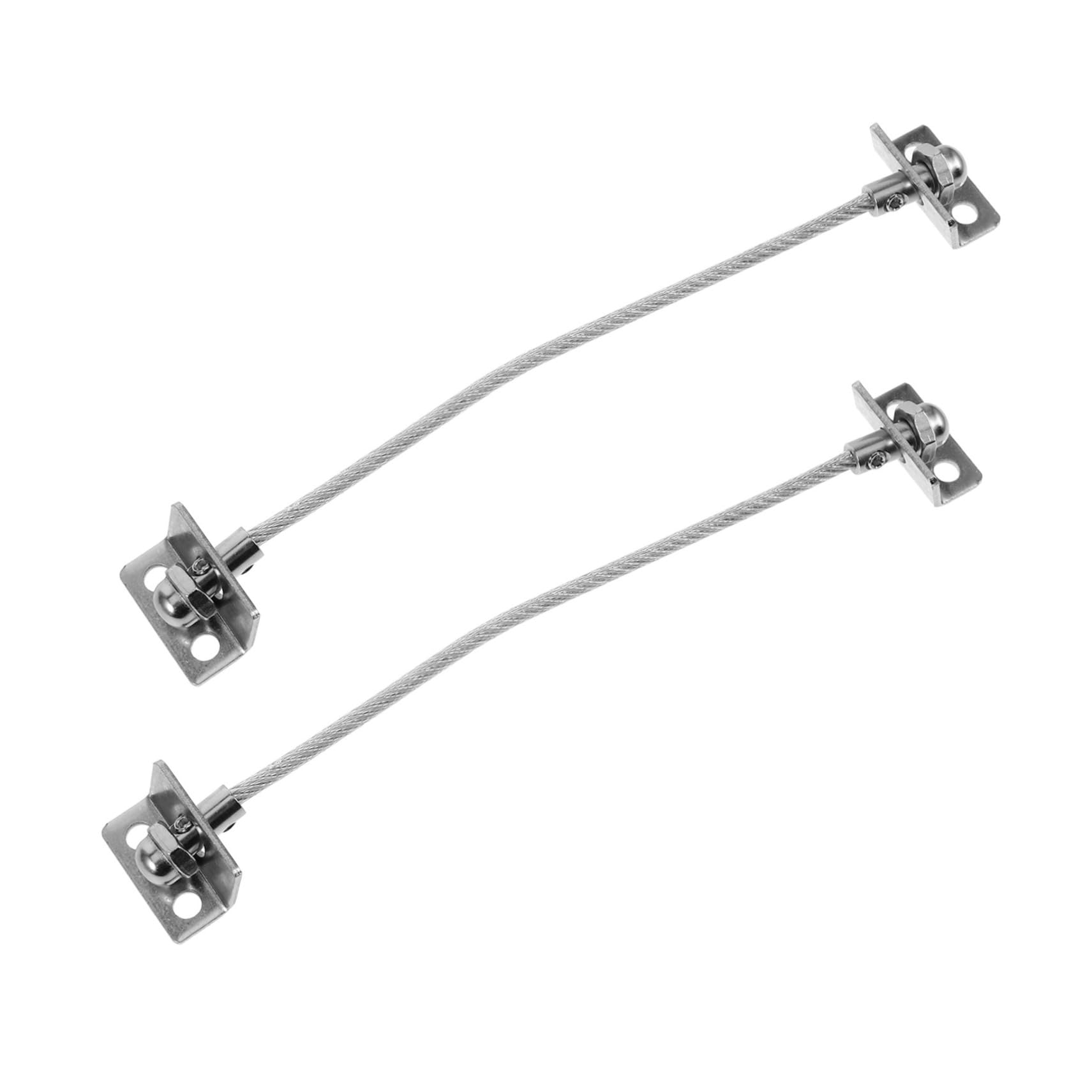 2 Sets Anti-Rewind Bookshelf Furniture Wall Anchor Bookcase Anchor Furniture Proofing Kit Dresser Wall Safety Anchor Furniture Straps for Proofing Cabinet Straps