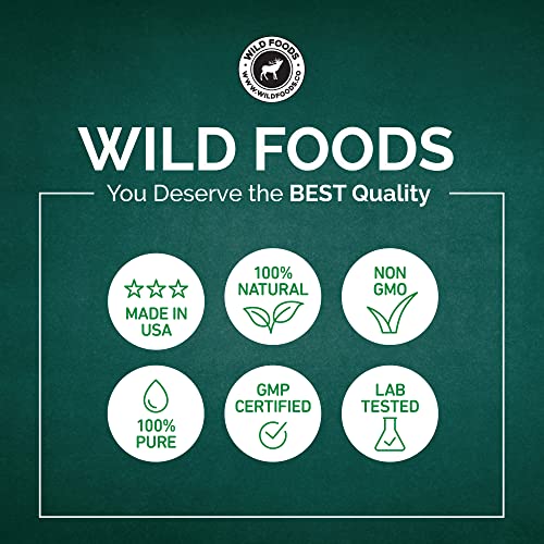 Wild Foods Himalayan Pink Salt - Organic Pure & Unrefined Real Salt - 100% Natural Finely Ground Pink Himalayan Salt With 80+ Minerals & Electrolytes - Good For Cooking & Table Salt (16 Ounce) #TOP7