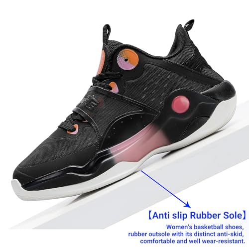 Image of Beita Basketball Shoes for Women High Upper Volleyball Shoes Fashion Sneakers Breathable Sports Shoes Anti Slip