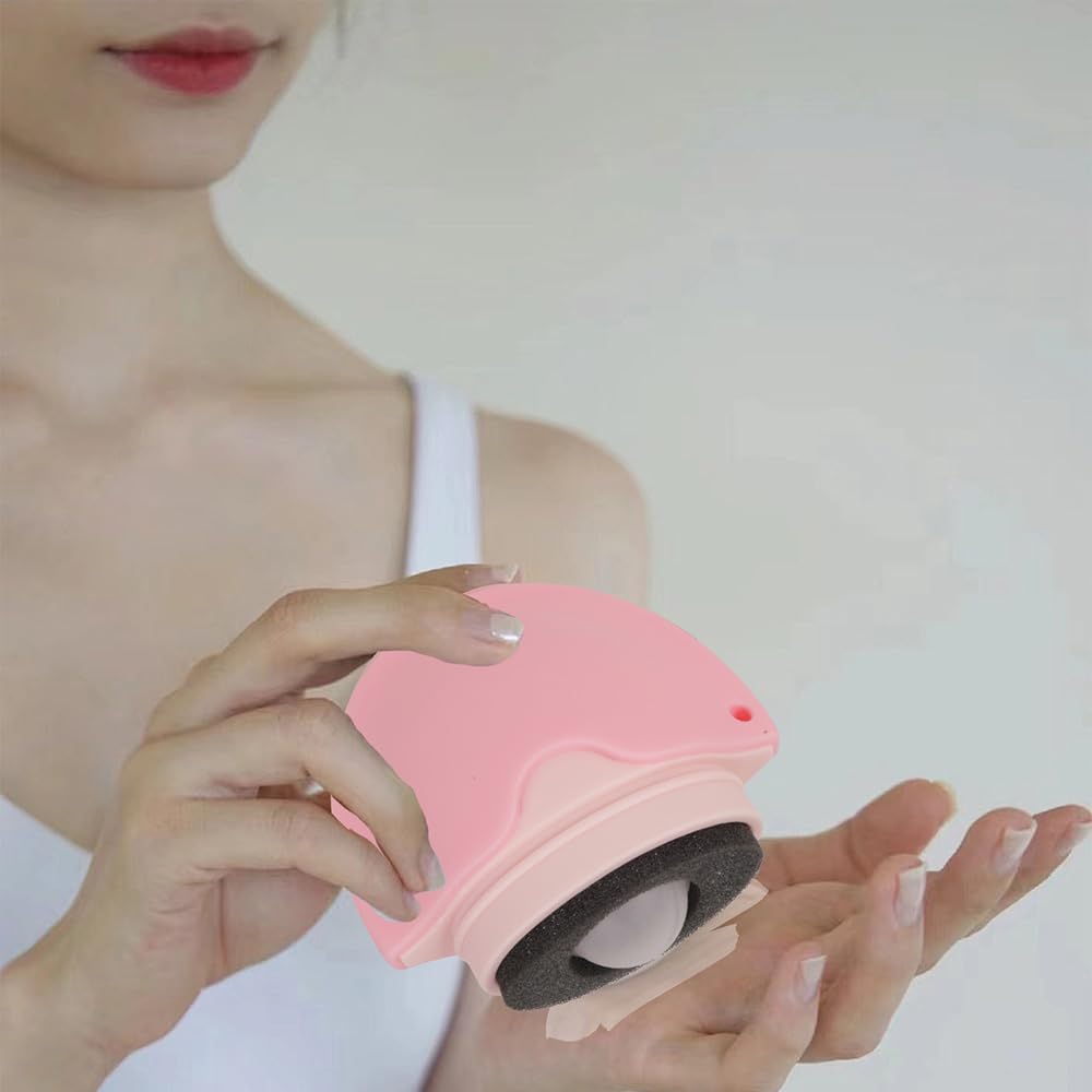Applicateur de crème solaire portable pour adultes et familles, enfants avec rouleau et éponge rechargeable, ensemble de pinceaux Sunblock Buddy avec capuchons de protection, applicateur de lotion