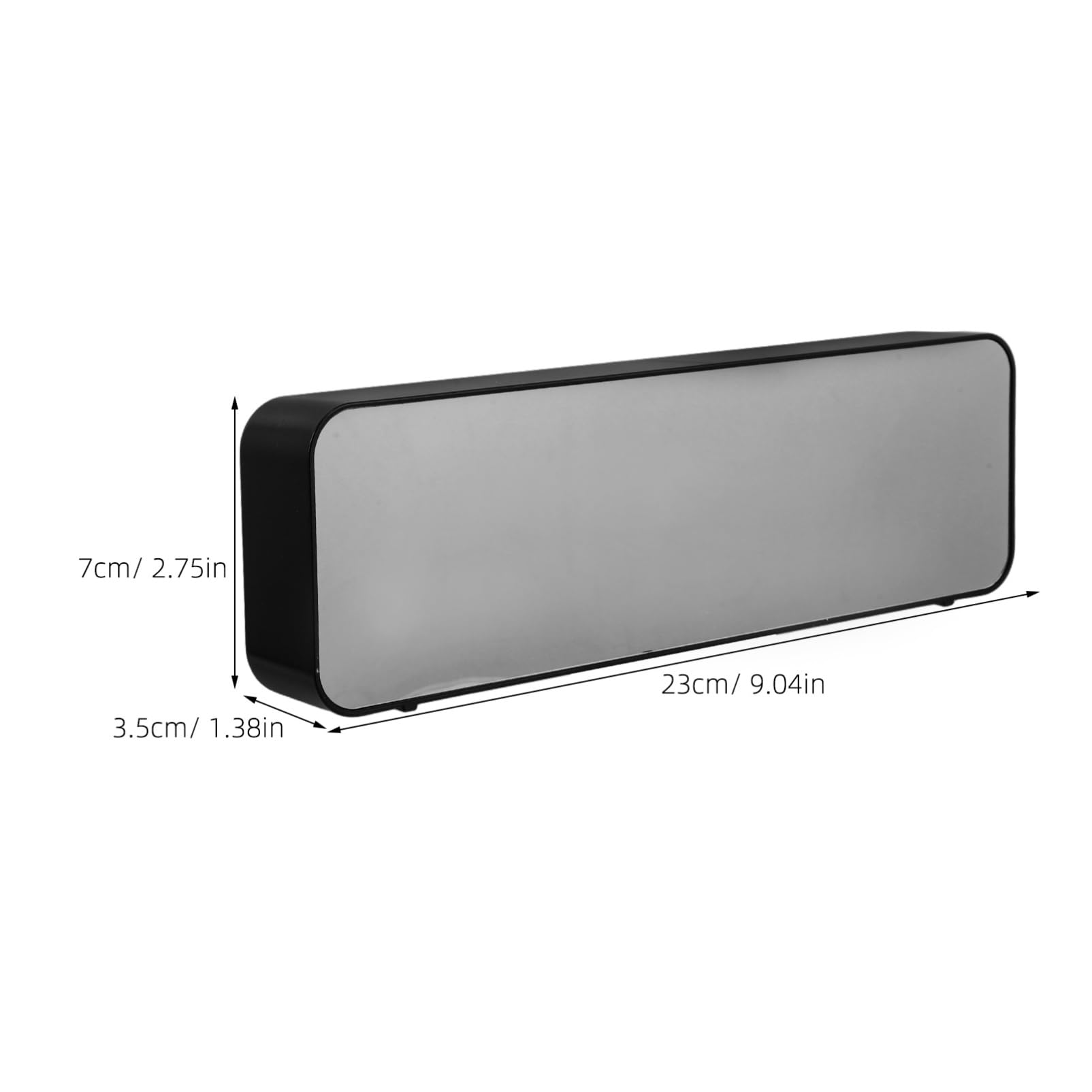 Garneck Wall Clock Temperature Digital Led Alarm Clock Large Screen for Seniors Time Temp Humidity Office Bedroom Kitchen