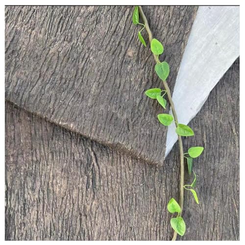 HGDNNDEOP Décoration Florale en écorce Artificielle, Feuilles d'écorce d'arbre Artificielle, modèle de décoration Jardin à Faire soi-même, for l'intérieur et l'extérieur, Plusieurs Tailles(1X4m)