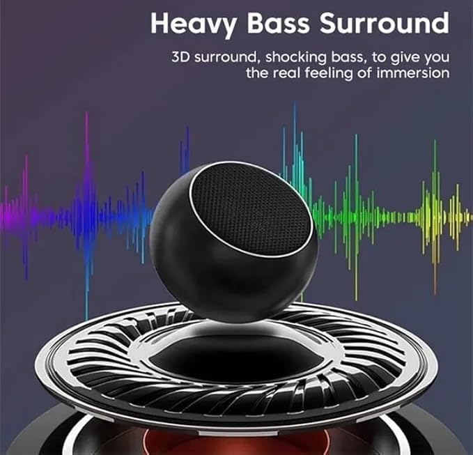 Image of Bluetooth Portable Speaker with Powerful Bass DJ Sound Effect USB FM Radio AUX TF Card Support and Home Audio Compatibility