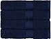 Utopia Towels 700 GSM Cotton 27-Inch-by-54-Inch  Bath Towel Set, Set of 4, Navy