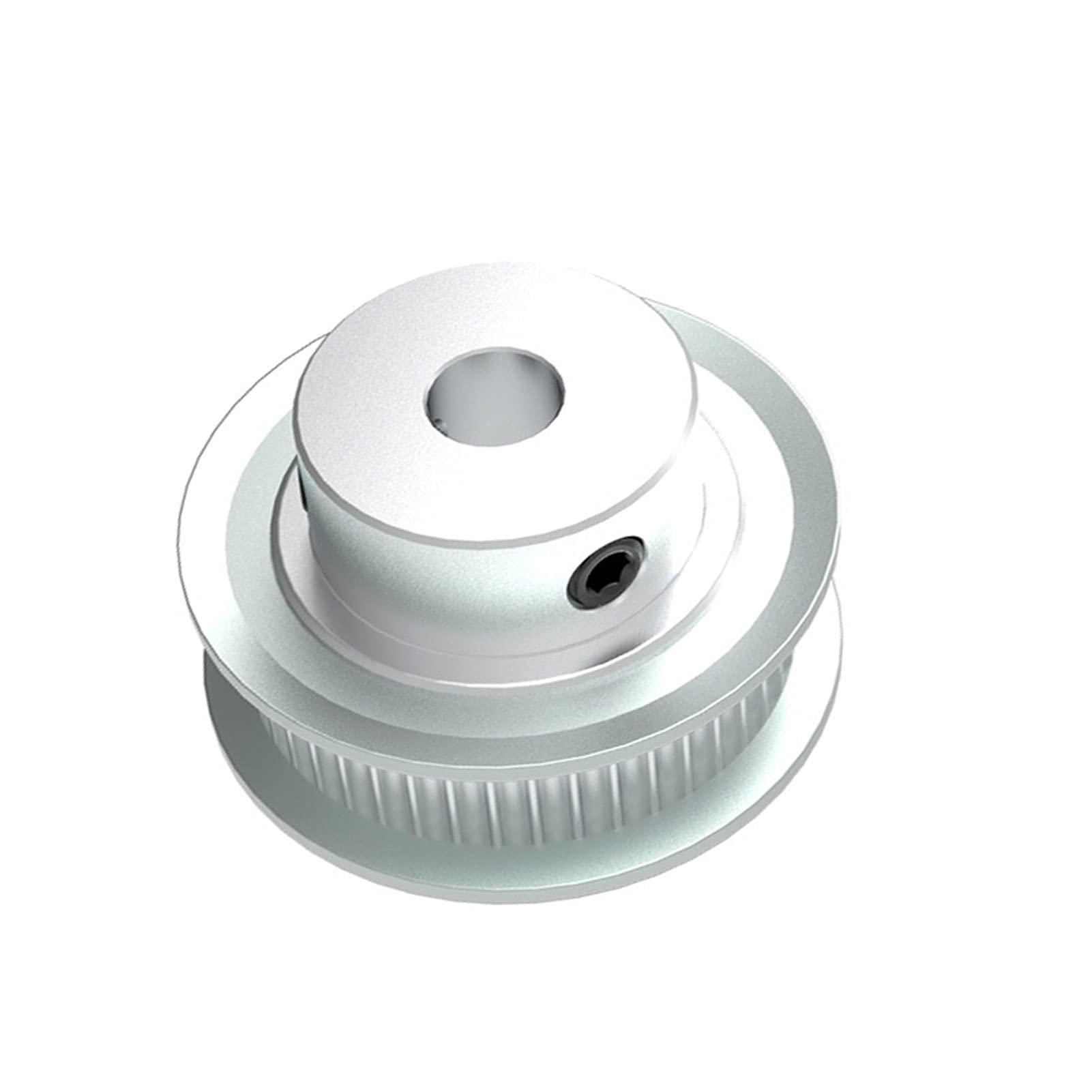 Timing Pulley 52 Teeth 2GT Timing Pulley, Bore 5/6/6.35/7/8/10/12mm, for GT2 Open Synchronous Belt Width 6/10mm, 52T (NO.1417)(Belt Width 10mm,Bore 6.35mm)