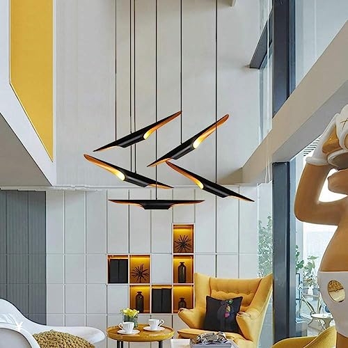 Candelabro moderno HAZARA de 60 cm y 2 luces para iluminación interior 4