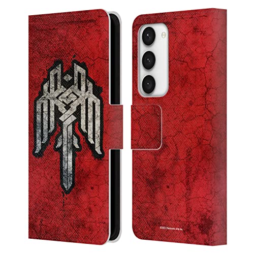 Funda Kirkwall Dragon Age para Samsung Galaxy S23 5G de cuero con soporte tipo libro