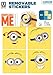 The North Face imagicom wallmin32 Minion Adhesivo Decorativo de Pared, Modelo Tiles, PVC, Multicolor, 0.1 X 42.5 X 30.5 cm