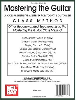 Mastering the Guitar Class Method Level 2
