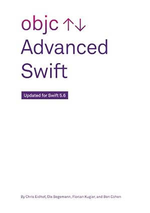 Advanced Swift: Updated for Swift 5.6