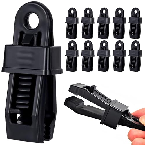 Tarp Clips Heavy Duty Lock Grip, 30Pcs Tarp Clip, Multipurpose