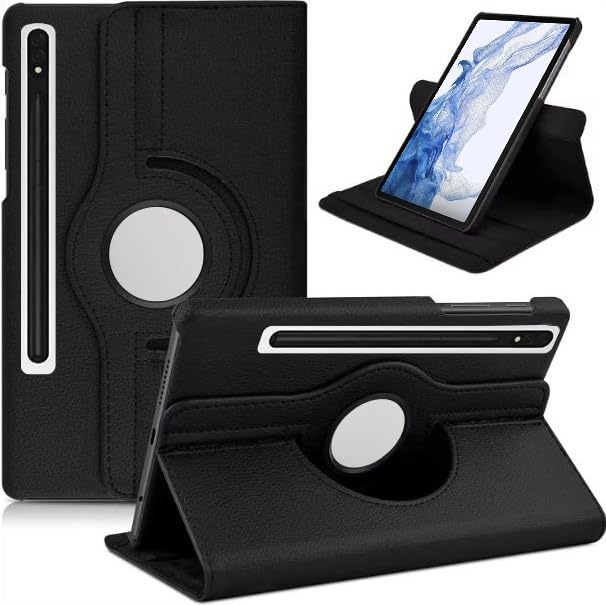 See full amazon price history chart for HYPERCASE Flip Case Cover for Samsung Galaxy Tab S7/S8 11 inch Leather Stand Smart Case Cover 360° MultiAngle Rotatable Case Cover, Black HYPERCASE Flip Case Cover for Samsung Galaxy Tab S7/S8 11 inch Leather Stand Smart Case Cover 360° MultiAngle Rotatable Case Cover, Black (B0DCPVJZ5F) Amazon Price History, Amazon Price Tracker