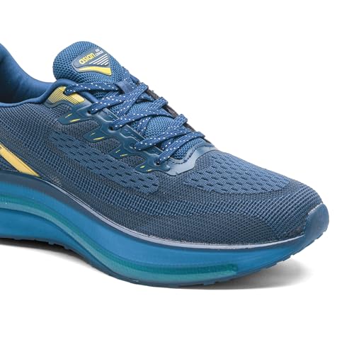 Image of ASIAN Powerplay-30 Men's Running Shoes | Lightweight Knit Upper, TPU Frame for Lateral & Arch Support, Memory Foam Bounce Insole | Ideal for Gym, Travel, Running & Walking