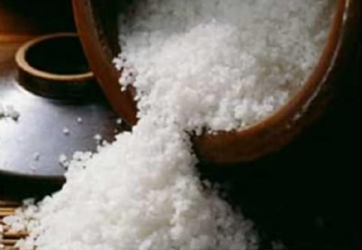 Amazon.co.jp: ろく 助 塩 130g プロの味 塩シリーズ 白塩 干椎茸 昆布